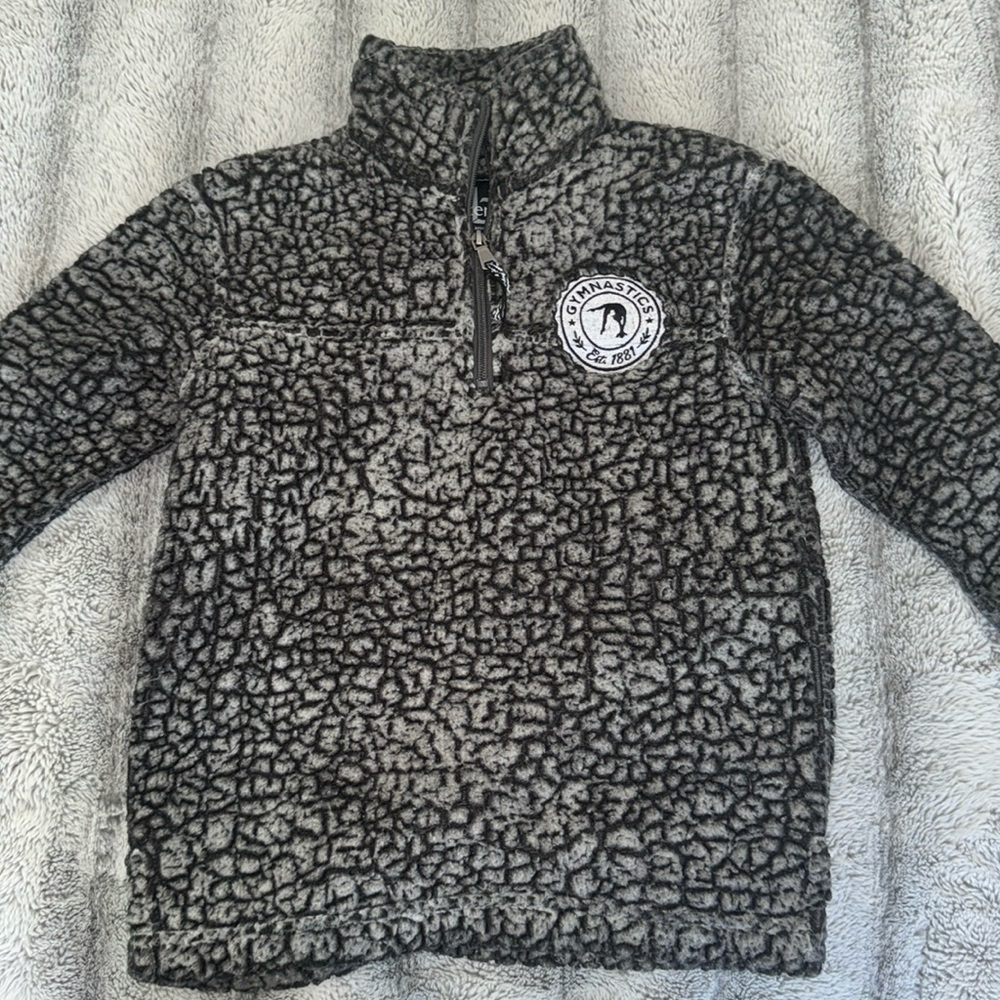Boxercraft Gymnastics Sherpa 1/4 Zip Pullover | Youth Small | Cozy Fleece | EUC